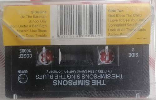 The Simpsons Sing the blues tape