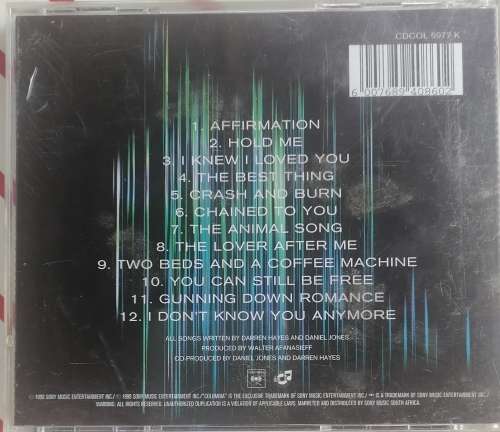 Savage Garden Affirmation cd