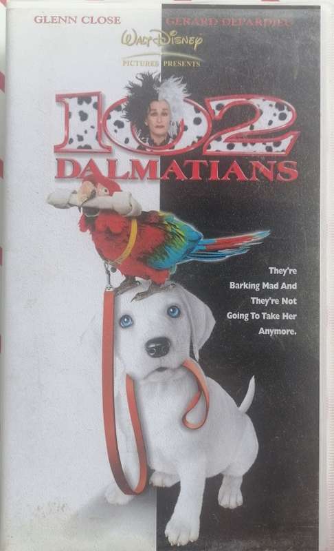 102 Dalmatians vhs