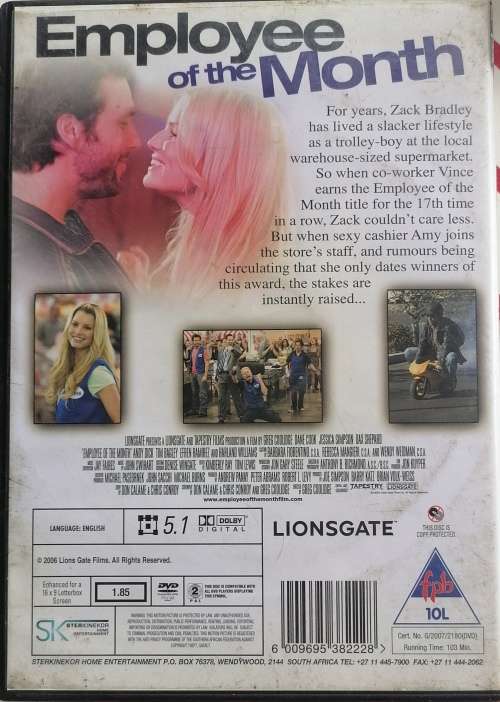 Employee of the month dvd