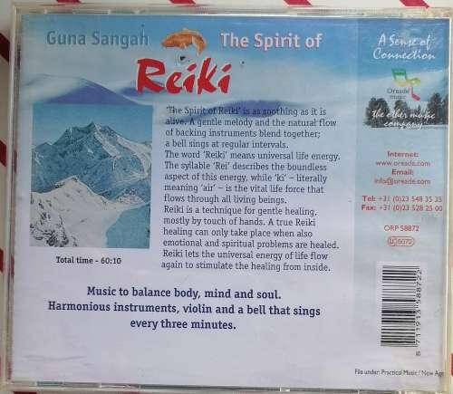 The spirit of Reiki cd