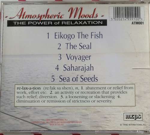Atmospheric moods - Ocean surf cd