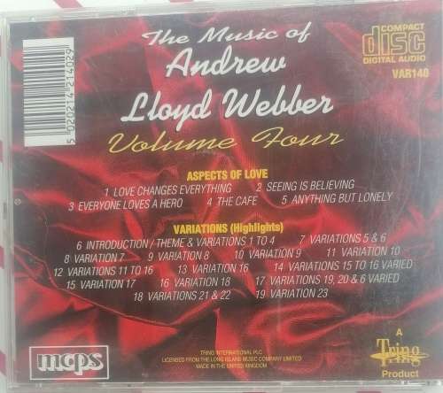 The music of Andrew Lloyd Webber volume four cd