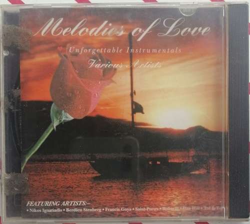 Melodies of love Unforgettable Instrumentals cd