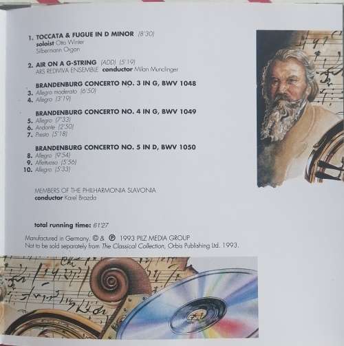 The classical collection - JS Bach cd