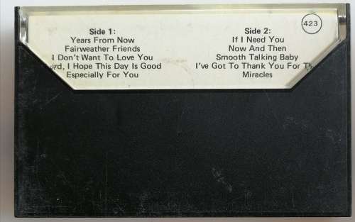 Don Williams Especially for you tape