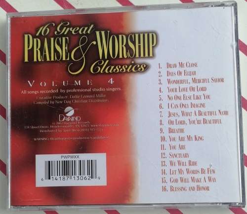 16 Great praise and worship classics volume 4 cd