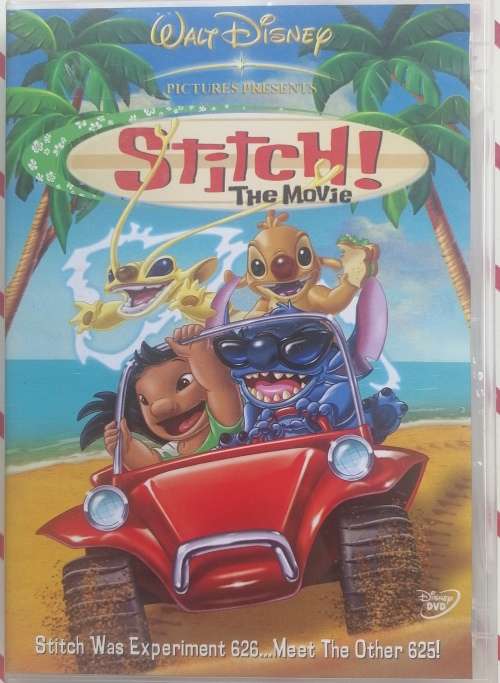 Stitch The movie dvd