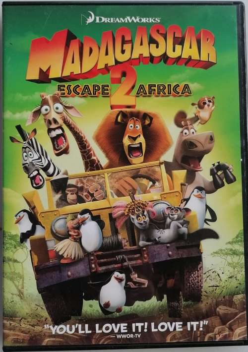 Madagascar 2 dvd