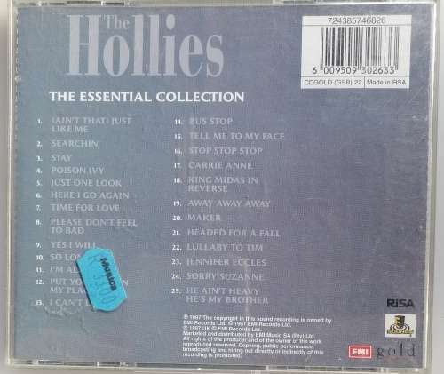 The Hollies The essential collection cd