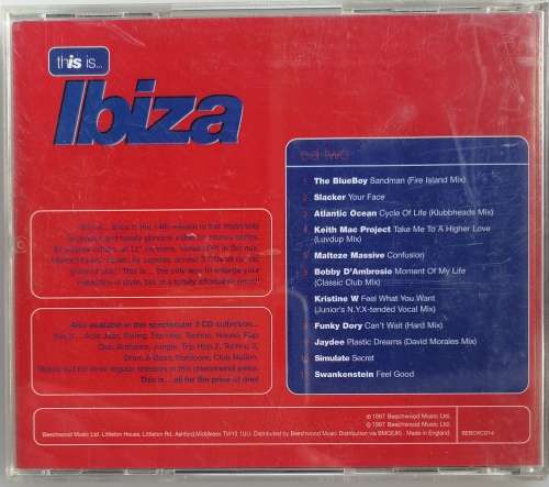 This is Ibiza cd (cd Two)