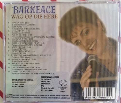 Barneace Wag op die Here cd