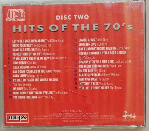 Great hits of the 70s disc two cd