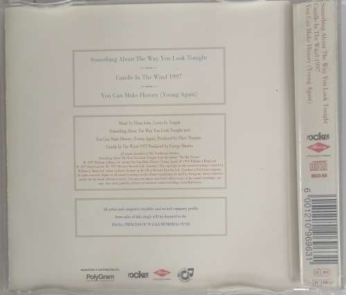 Elton John Something about the way you look tonight cd