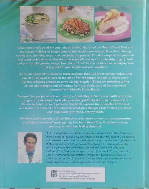 The South Beach diet cookbook by dr Arthur Agatston