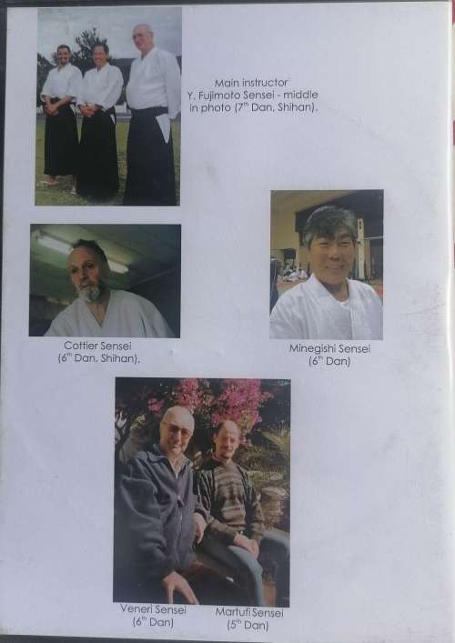 Aikido federation of South Africa dvd