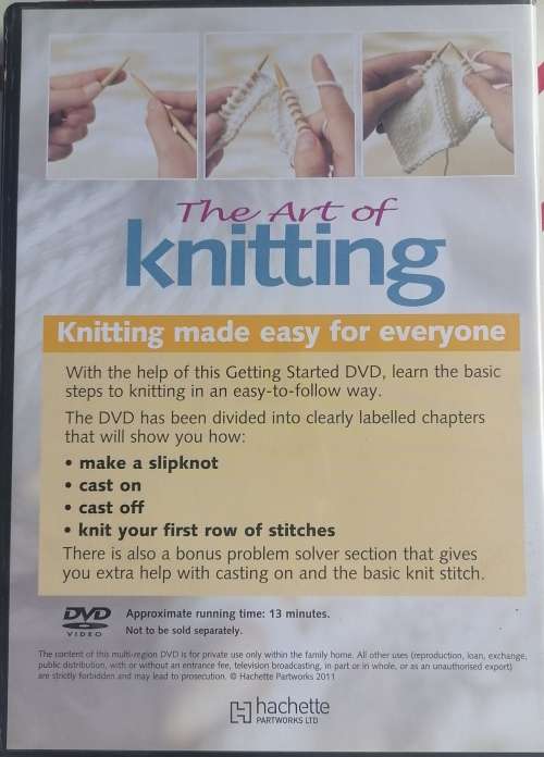 The art of knitting dvd