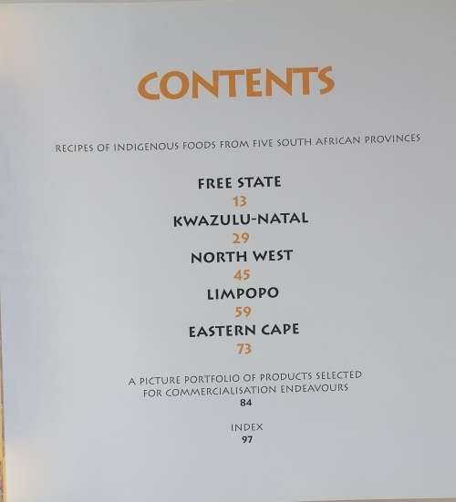 South African indigenous foods