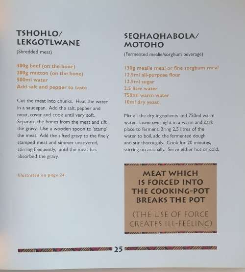 South African indigenous foods