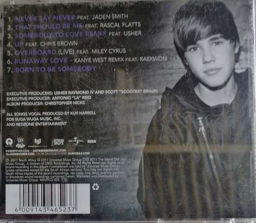 Justin Bieber Never say never cd