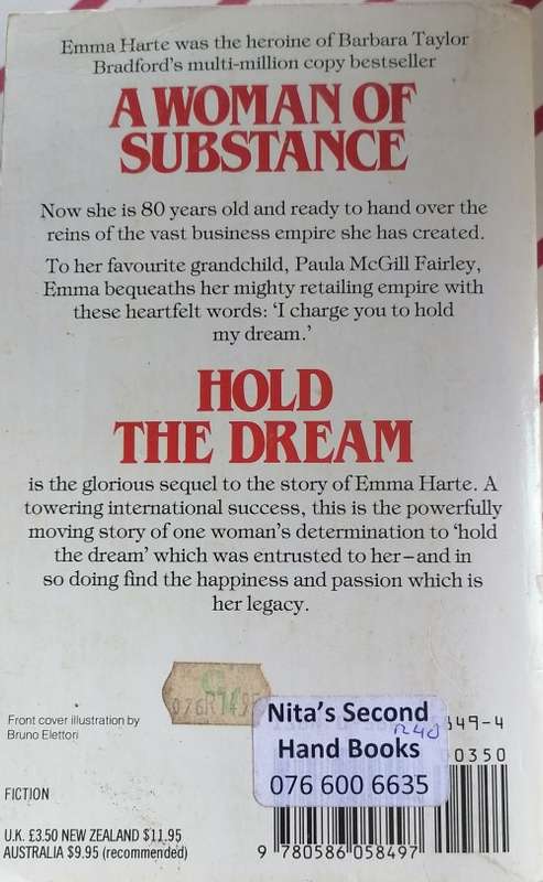 Hold the dream by Barbara Taylor Bradford