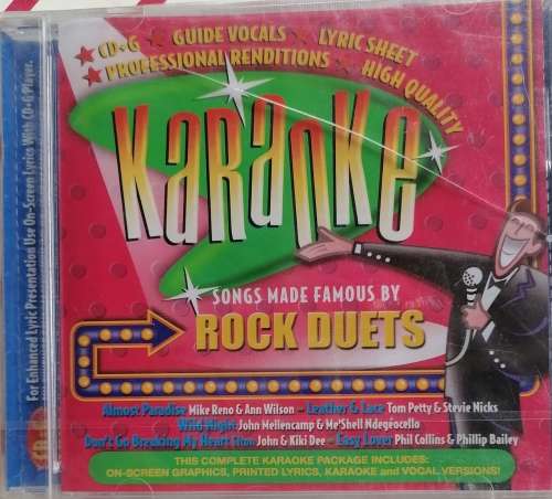 Karaoke songs made famous by rock duets cd *sealed*