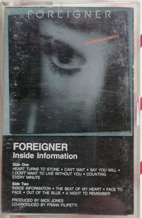 Foreigner Inside Information tape