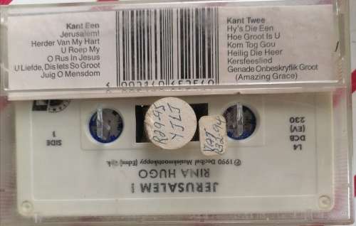 Rina Hugo Jerusalem tape