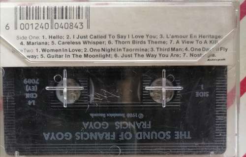 The sounds of Francis Goya tape