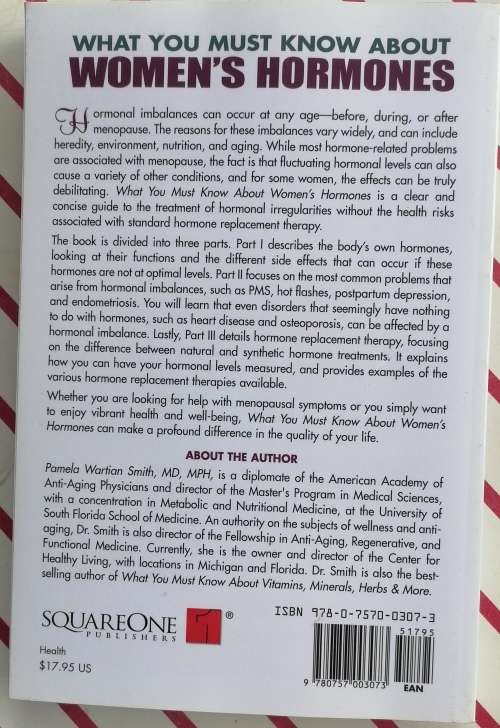 Women`s hormones by Pamela Wartian Smith