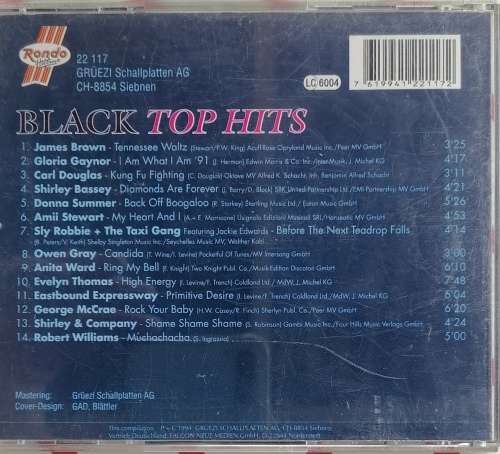 Black top hits cd