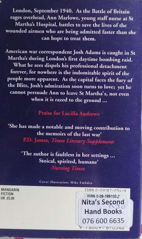 Frontline 1940 by Lucilla Andrews