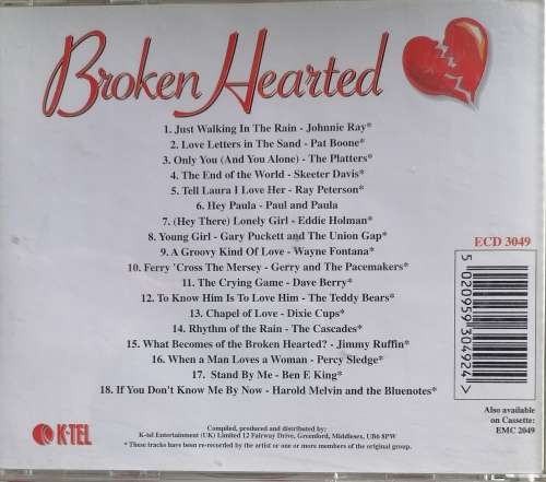 Broken hearted - 18 classic tearjerkers
