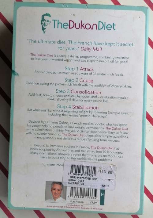 The Dukon diet by dr Pierre Dukan