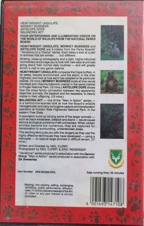 World of wildlife 2 VHS