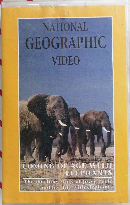 National geographic video - Coming of age with elephants VHS