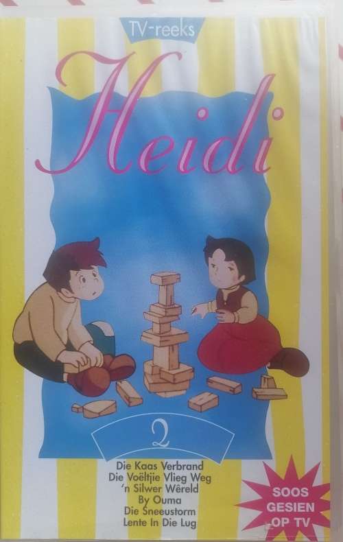 Heidi Tv-reeks no 1-9 VHS