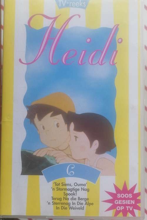 Heidi Tv-reeks no 1-9 VHS