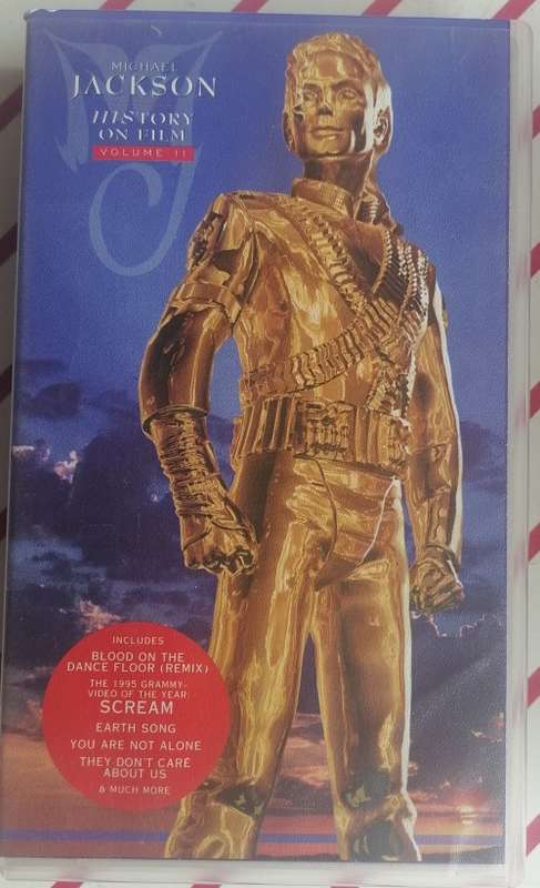 Michael Jackson History on film VHS