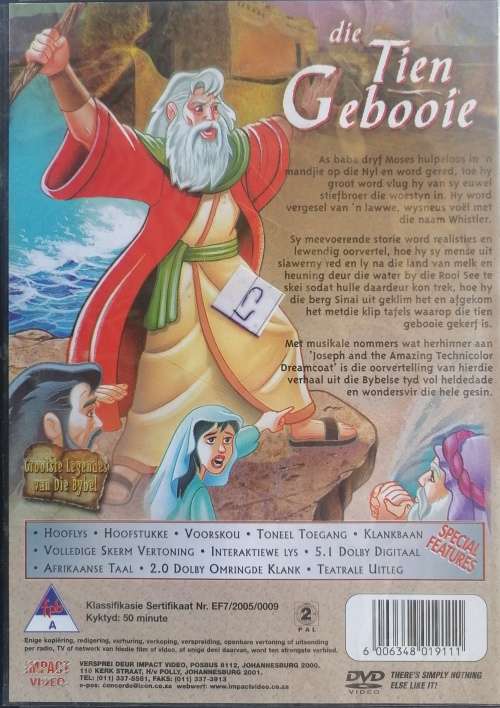 Die tien gebooie dvd