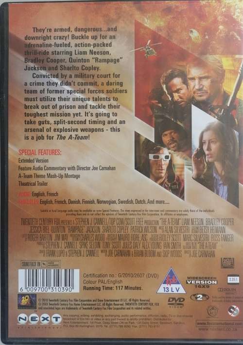 The A-team dvd