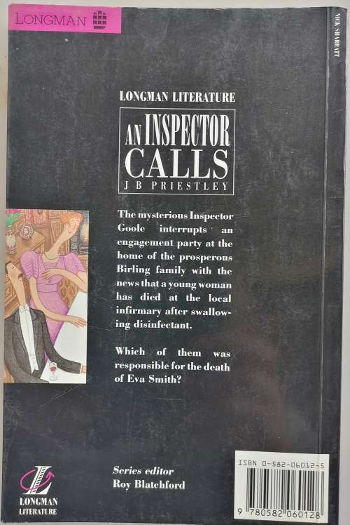 An inspector calls by JB Priestley
