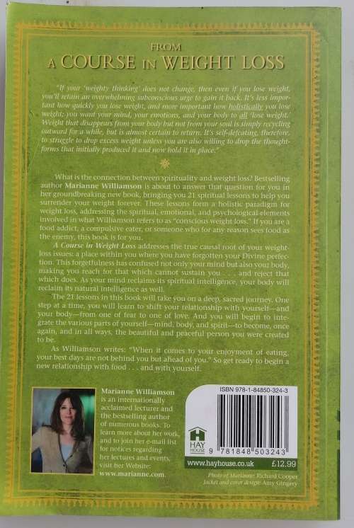 A course in weight loss by Marianne Williamson