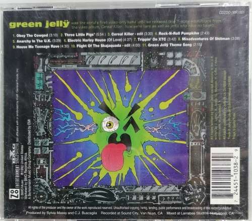 Green Jelly - Cereal killer soundtrack cd
