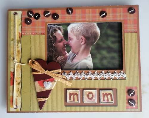 Mom Scrapbook photo frame