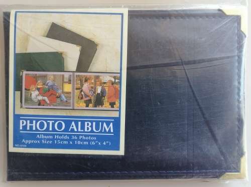 Photo album holds 36 photos