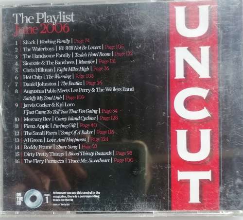 Uncut - The playlist June 2006 cd