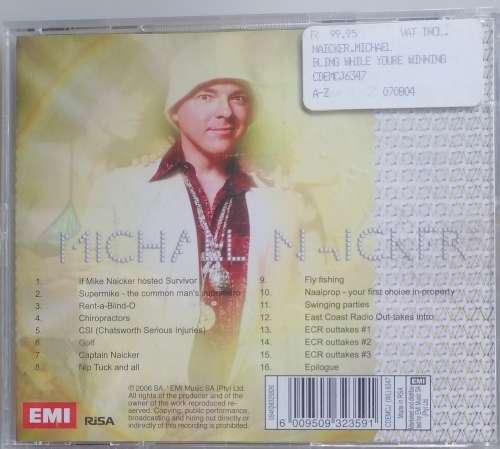 Michael Naicker Bling while you`re winning cd