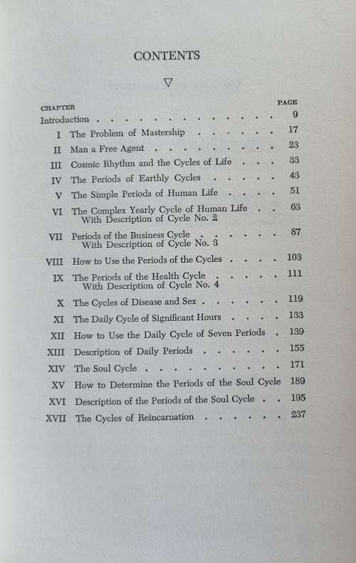 Self mastery and fate with the cycles of life by H Spencer Lewis