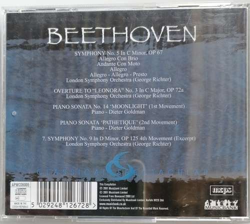 Beethoven Classical Spectacular cd